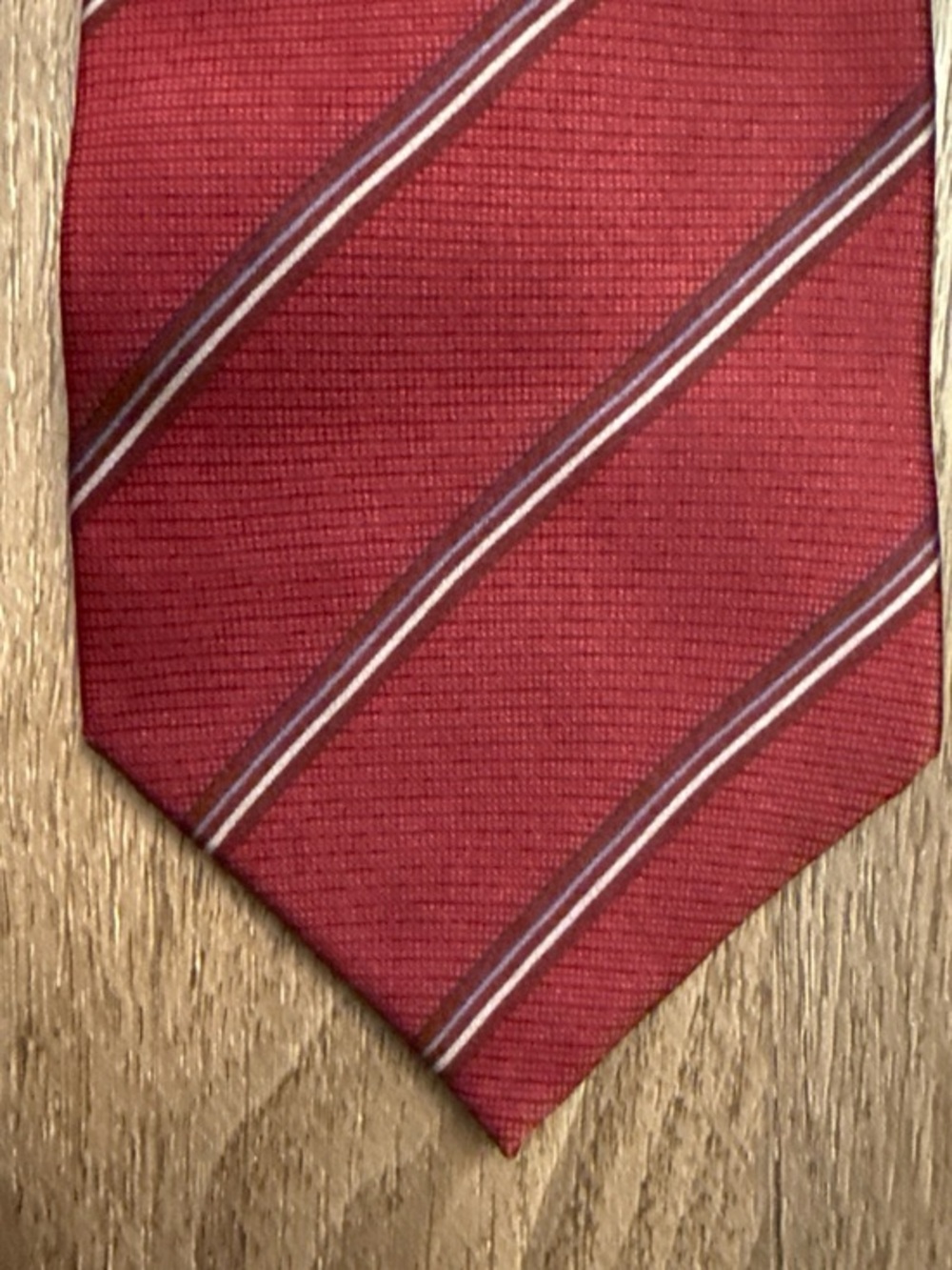 Men’s Perry Ellis Classic Red Striped Men’s Tie